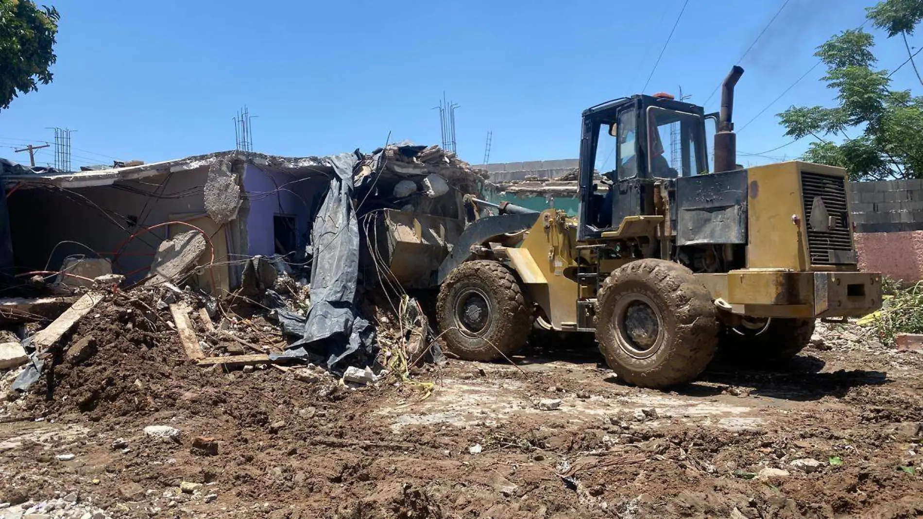 Se van a reconstruir desde cero las viviendas en El vergel